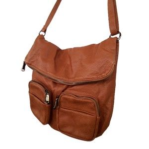 Co-Lab Cross Body Bag Vegan Leather Bag purse adjustable